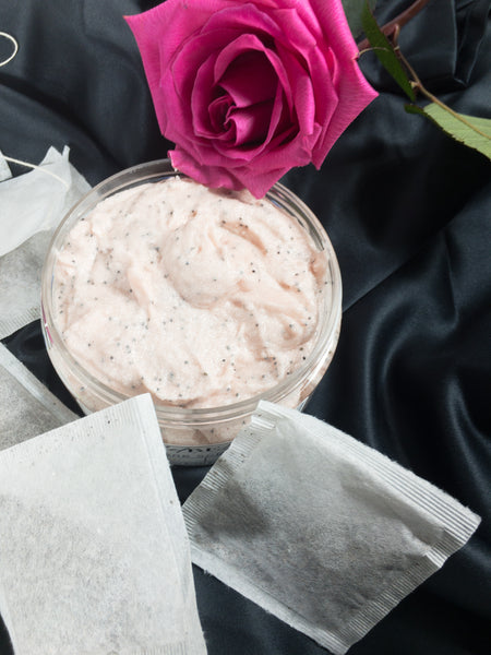 Dark Tea and Roses Shea Exfoliant