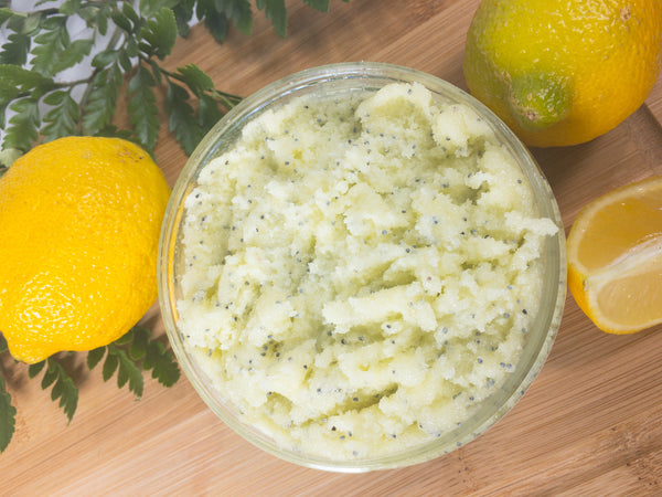 Lemon Poppy Seed Shea Exfoliant